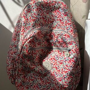 Kipling Floral Backpack